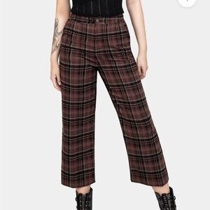 DISTURBIA Straight Leg Trousers